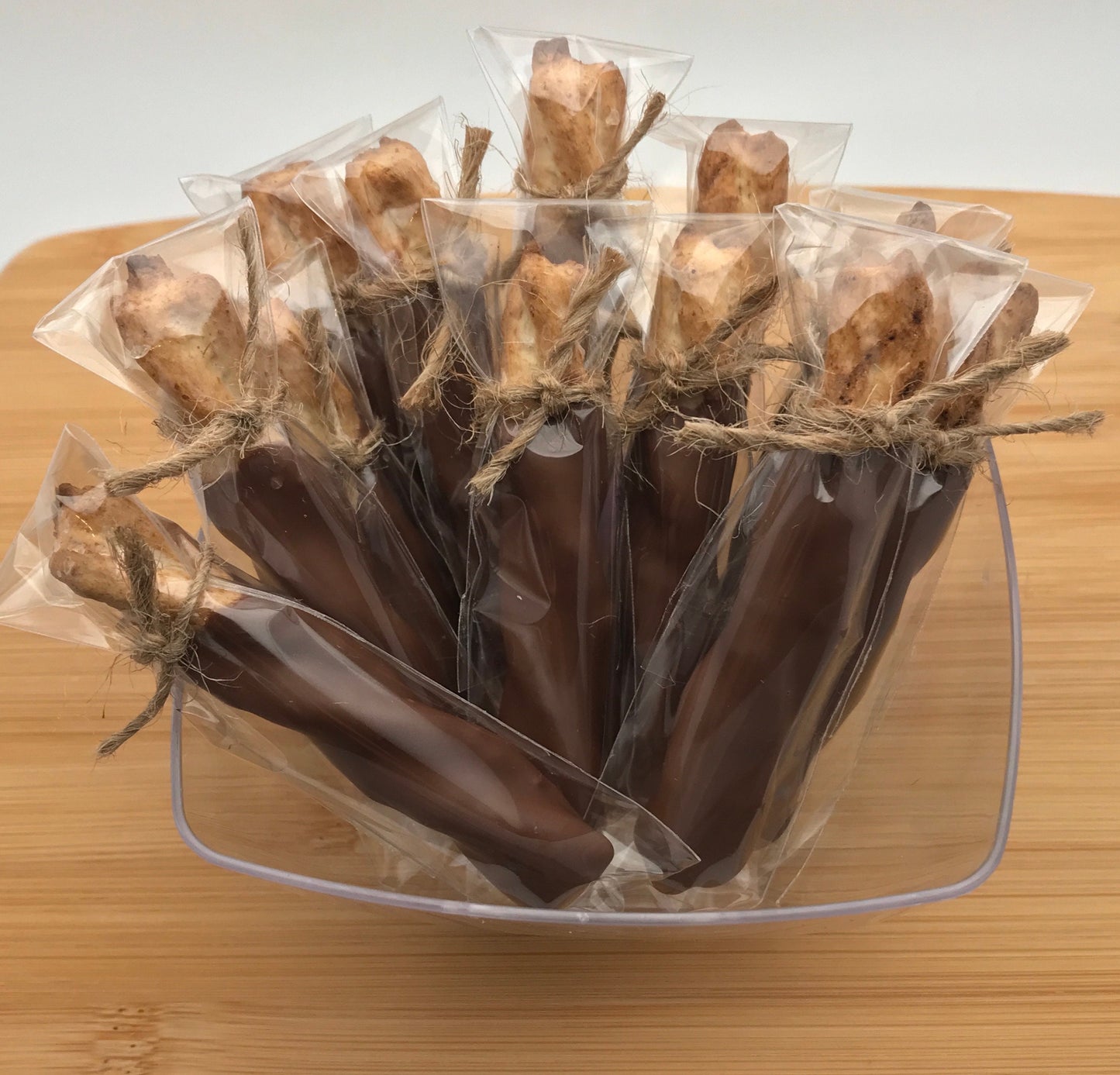Chocolate Covered Mini Pretzel Rods - 12 Pack