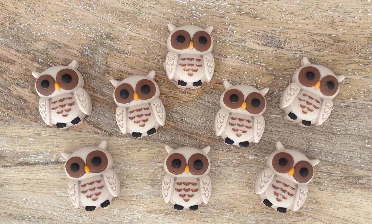 Chocolate Owls | Box of 12 Individually Wrapped 1.1 inch Chocolate Owls | Owl Cupcake Toppers | Chocolate Owl Gift | Woodland Themed Cake