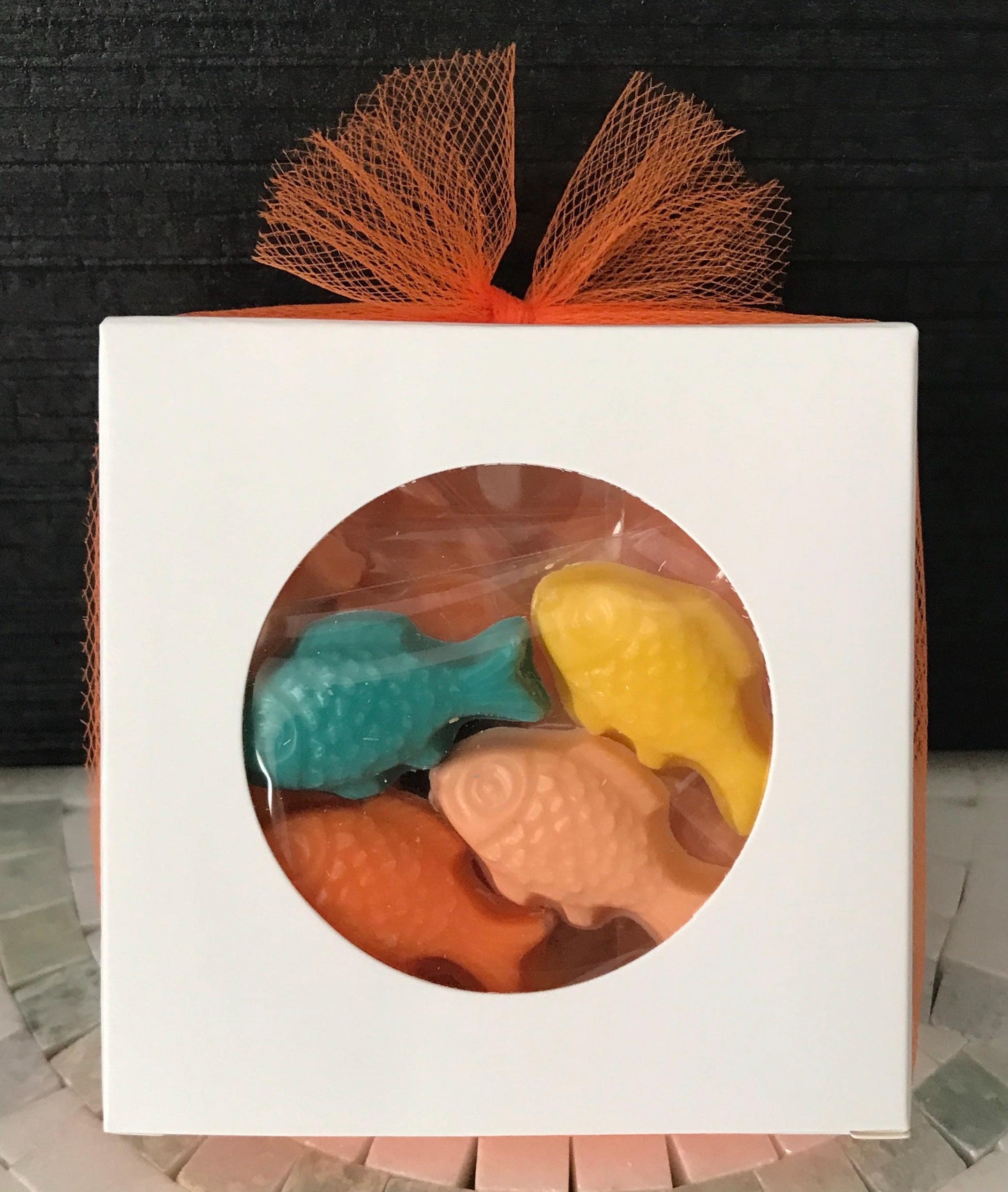 Chocolate Fish 22 Pack - Ocean Party Favors & Cake Toppers