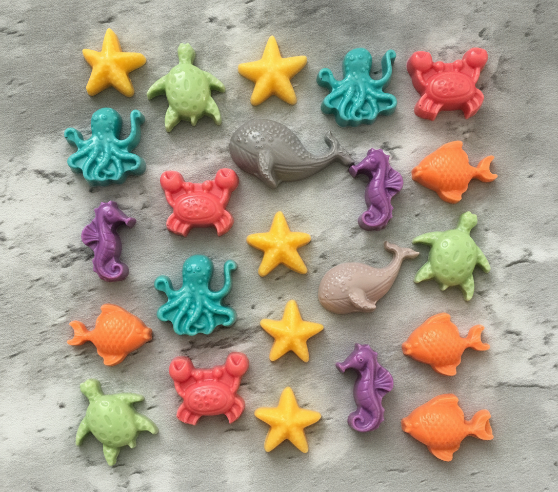 Chocolate Sea Creatures Clean Shot