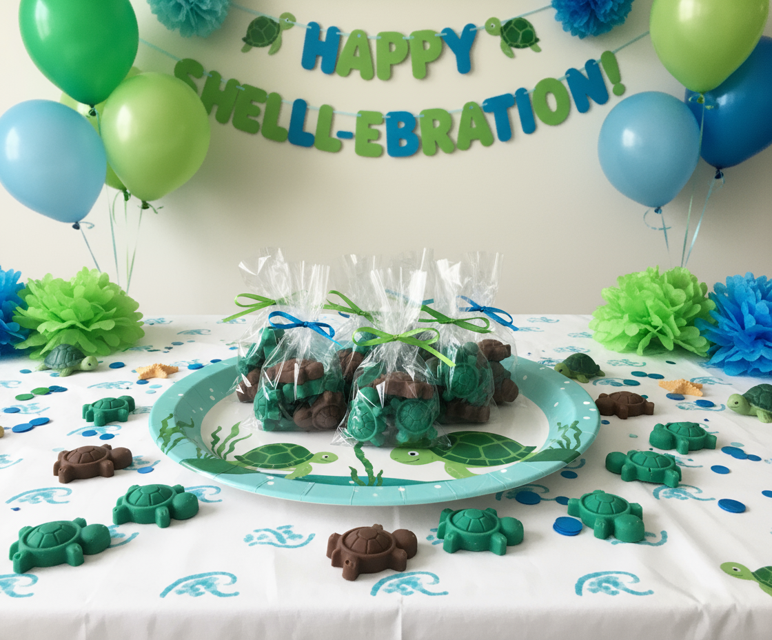 Chocolate Turtles Birthday Party