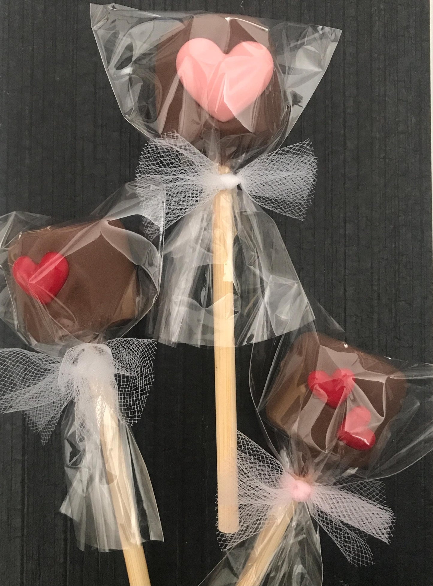Valentine Chocolate Marshmallow Pops - Individually Wrapped Party Favors | Sweet American Treat Co.