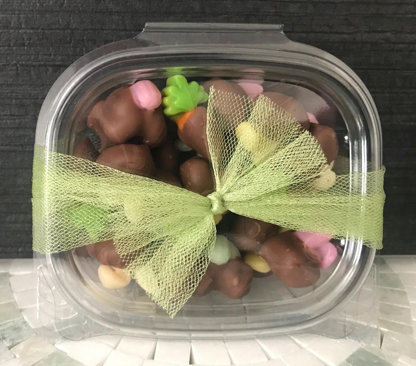 Chocolate Dipped Gummy Bunny Heads Bums & Carrots | Easter Treats | Muddy Bunnies