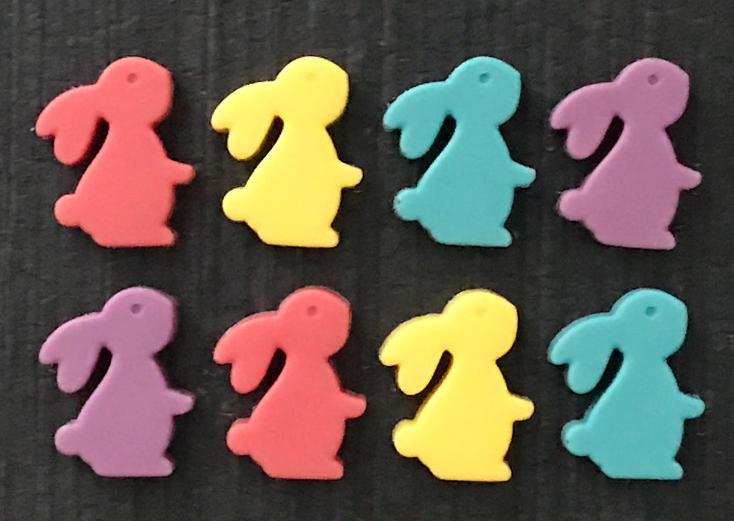 Chocolate Bunnies 12 Pack - Easter Bunny Party Favors/Basket Fillers