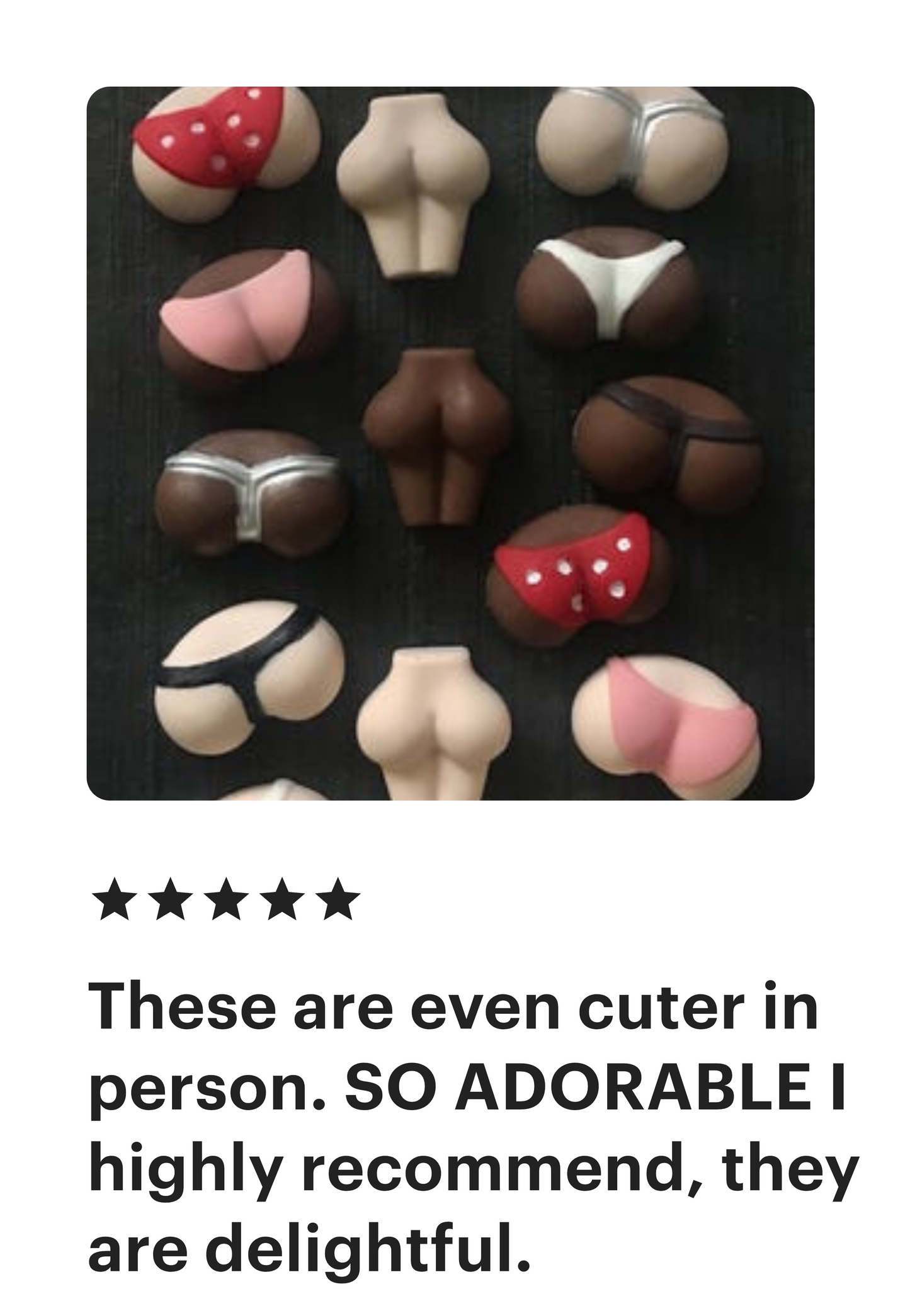 Chocolate Bums - Bachelorette Party Favors (6 or 12 Pack)