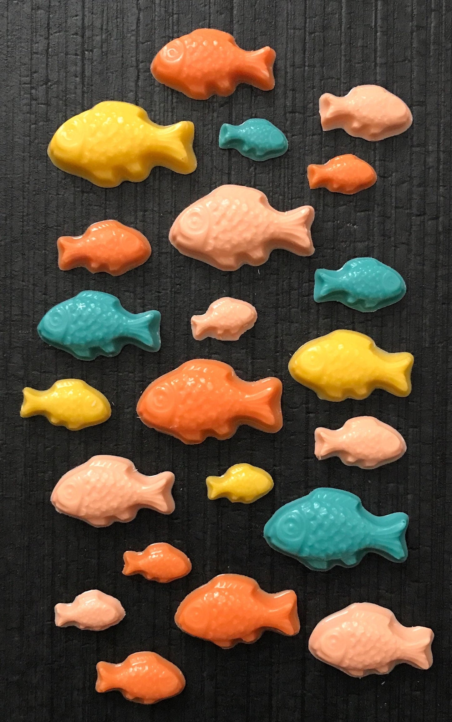 Chocolate Fish 22 Pack - Ocean Party Favors & Cake Toppers