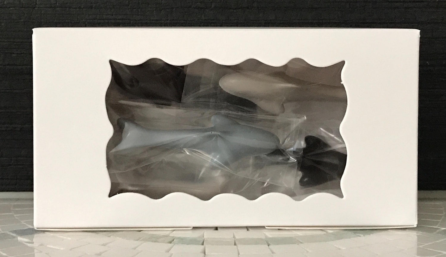 Chocolate Sharks 12 Pack - Shark Week Party Favors & Cake Toppers