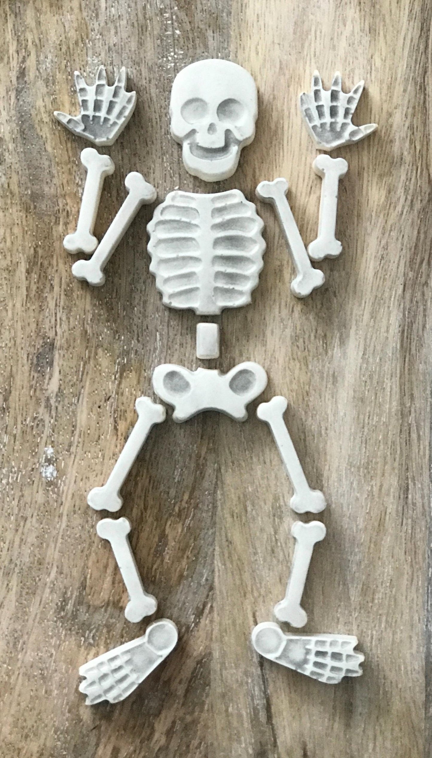 Chocolate Skeleton - Halloween Cake Topper & Party Favor