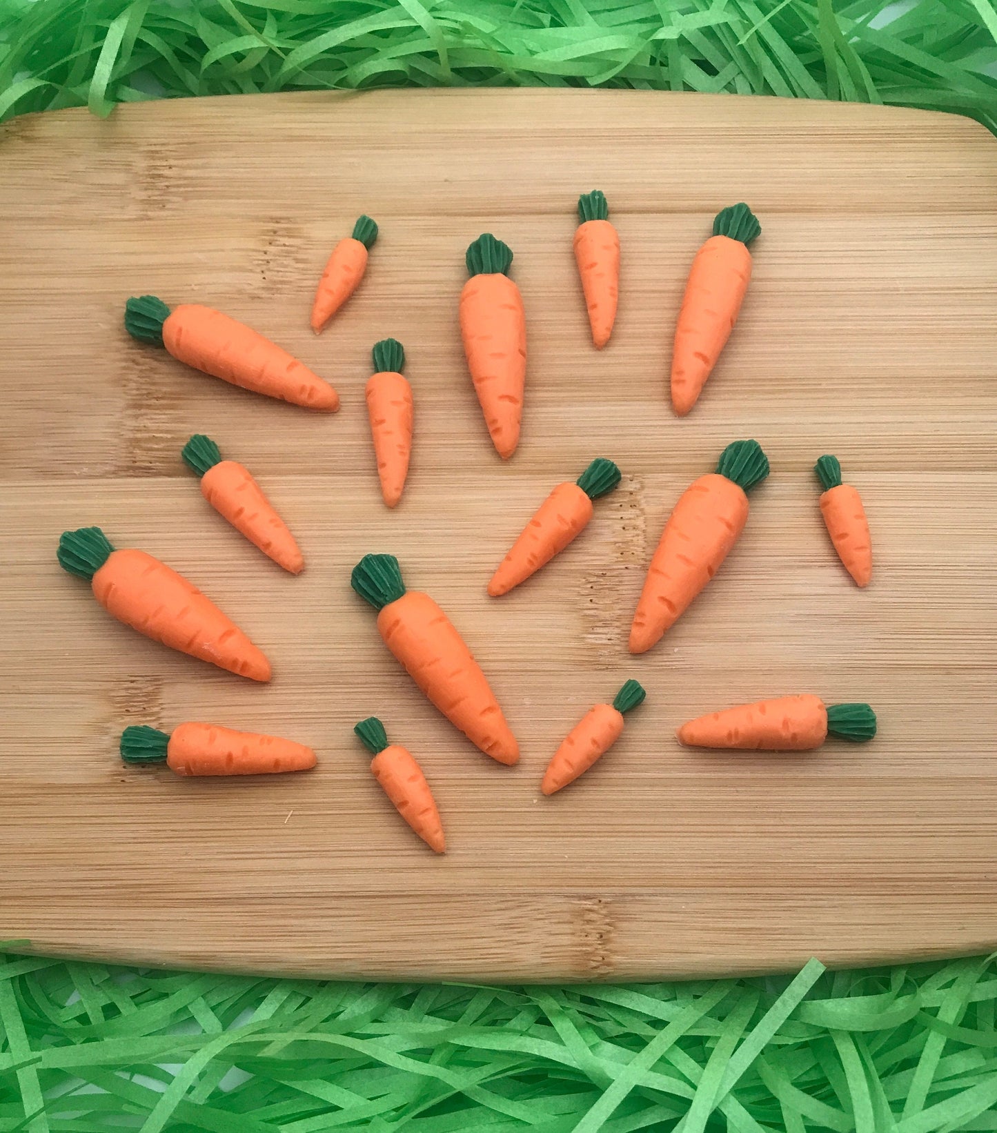 Chocolate Carrots 18 Pack - Easter Basket Fillers & Cake Toppers