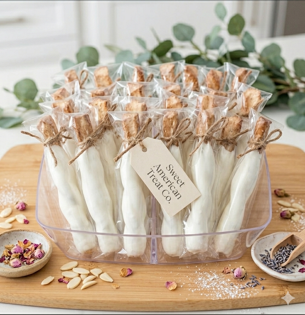 Chocolate Covered Mini Pretzel Rods - 12 Pack