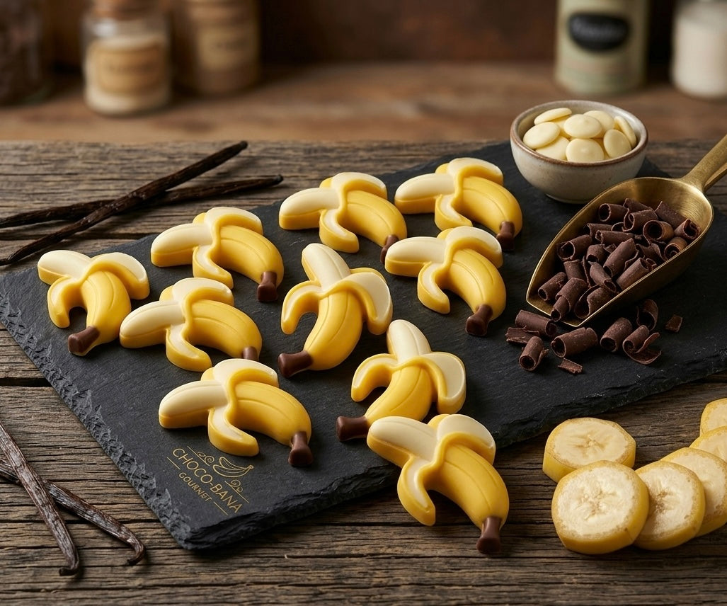 Chocolate Bananas | 12 piece box | Cake & Pie Toppers