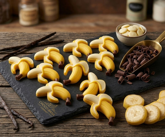 Chocolate Bananas | 12 piece box | Cake & Pie Toppers