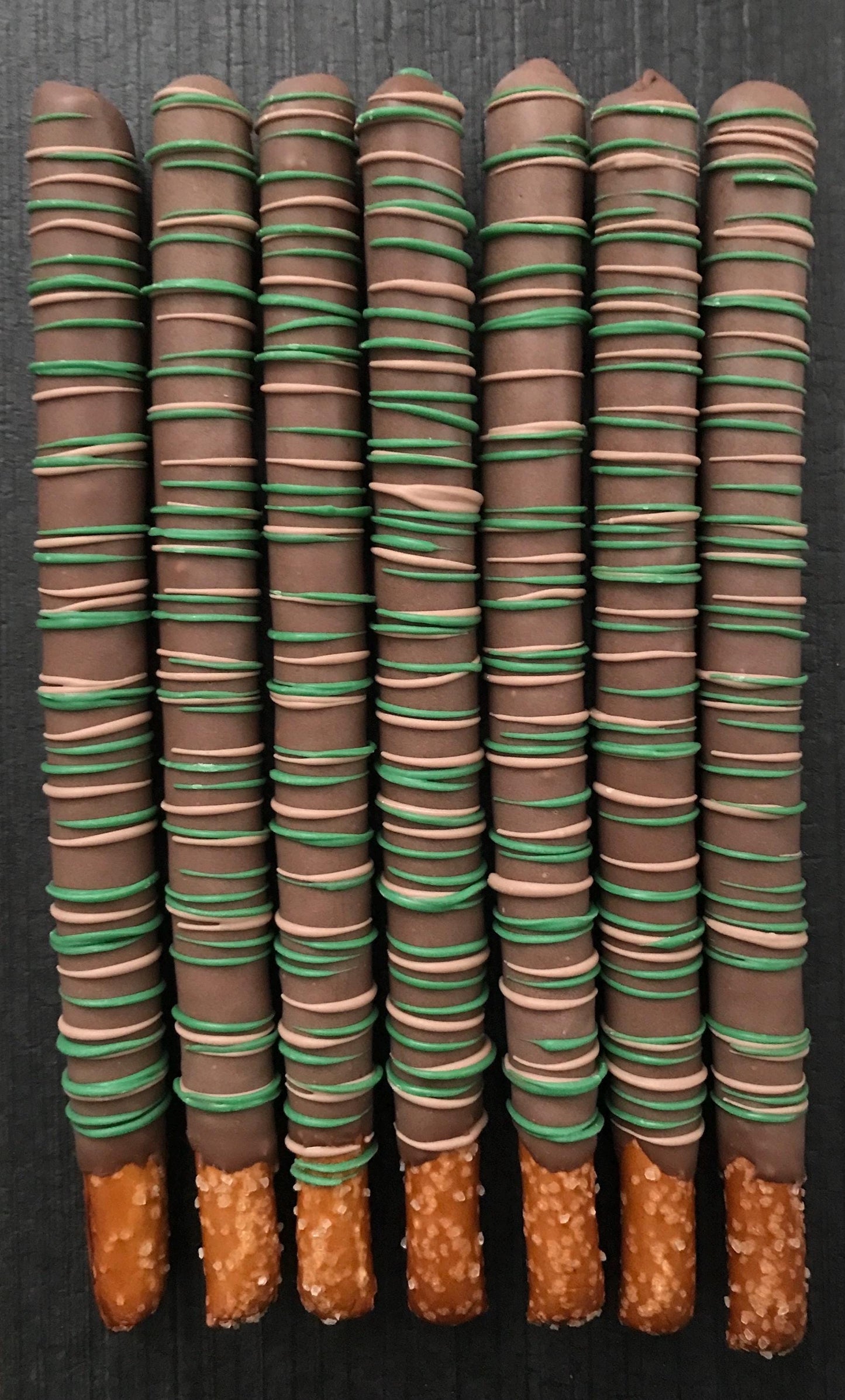 Gourmet Camo Pretzel Rods - Hunting & Military Party Favors