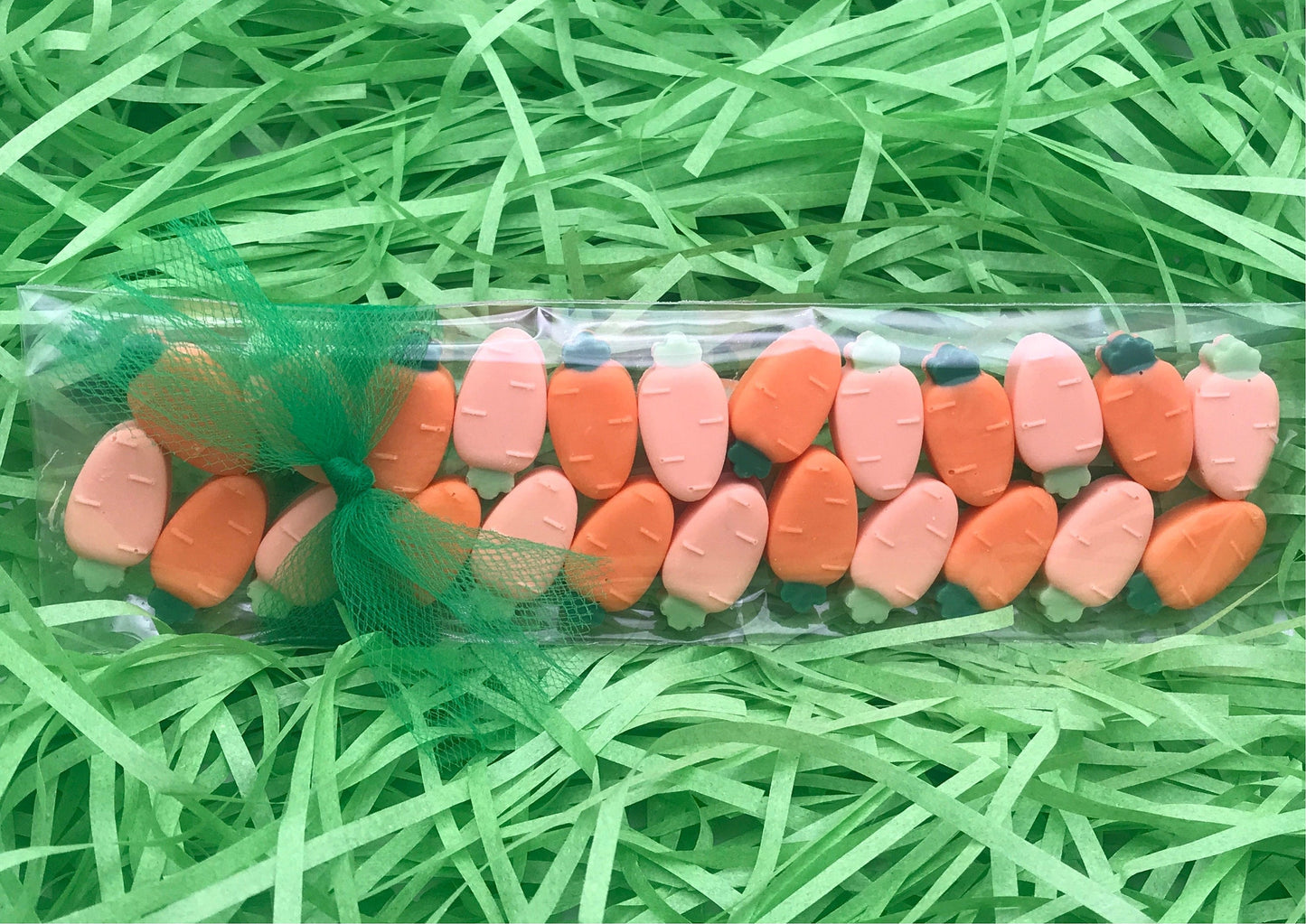 Chocolate Carrots 24 Pack - Easter Basket Fillers & Cake Toppers