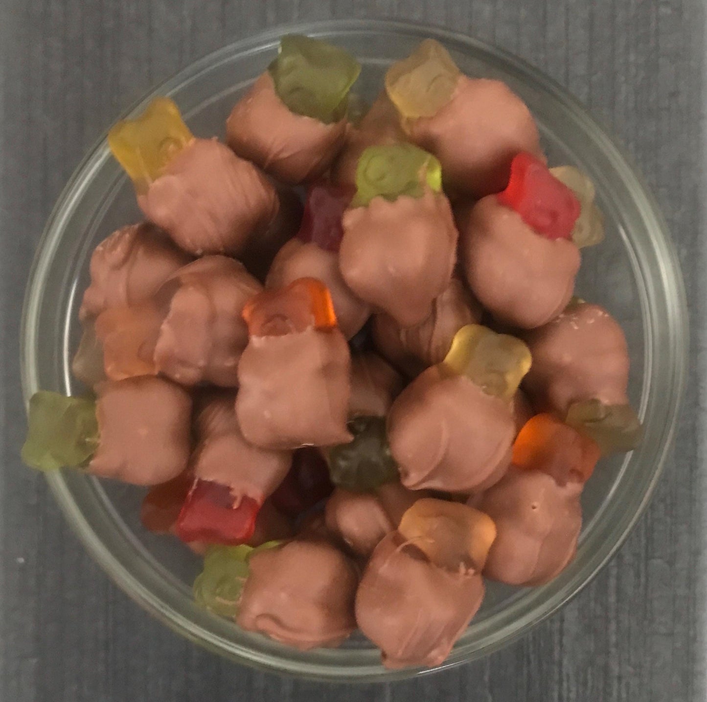 Fall Chocolate Dipped Gummy Bears - Muddy Bears 5.5oz