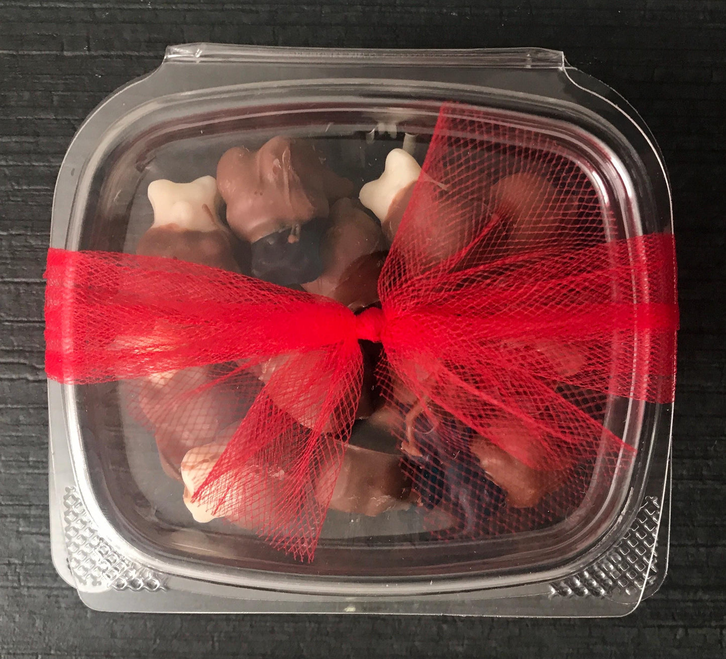 Red White Blue Chocolate Dipped Gummy Bears - Patriotic Treats