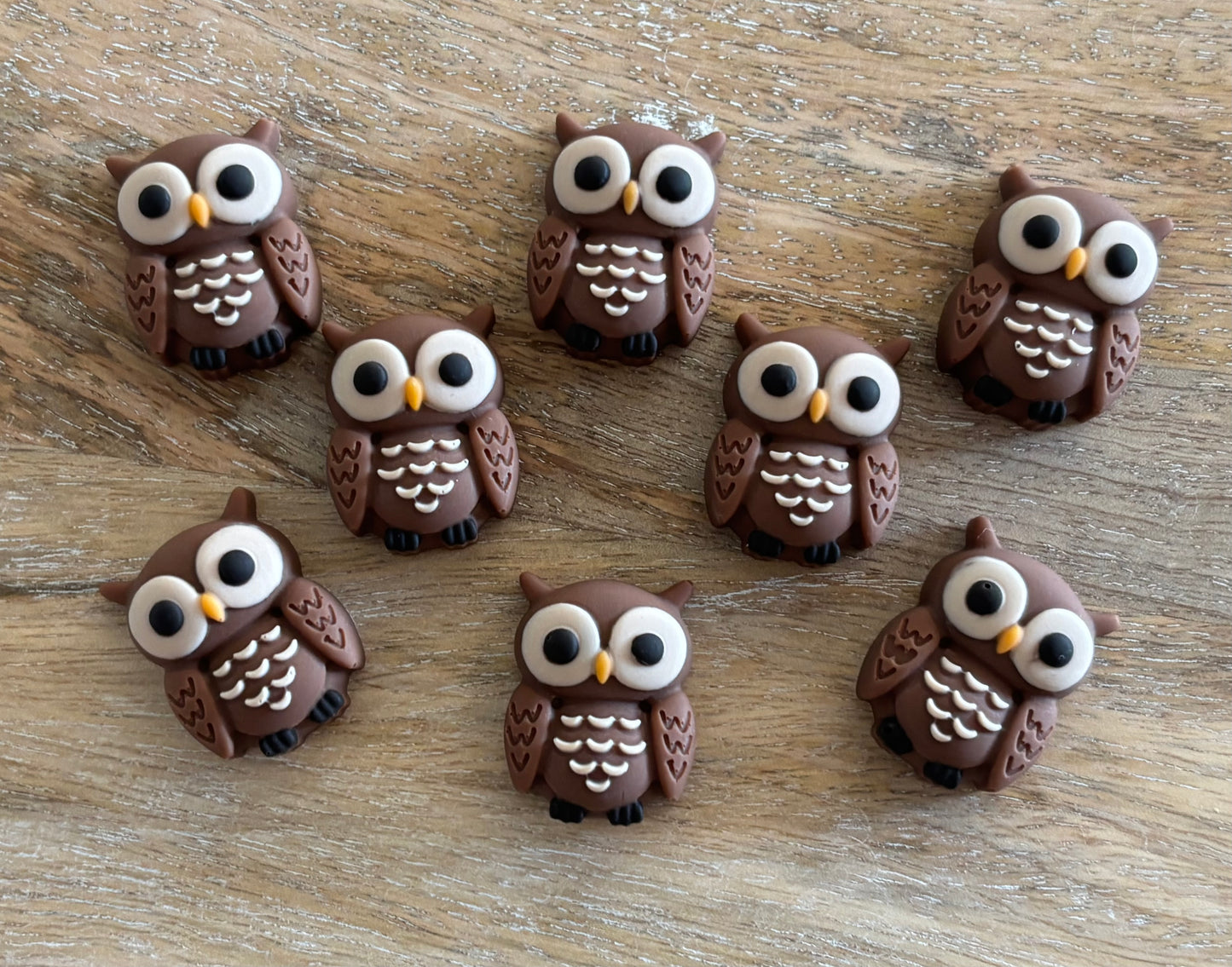 Chocolate Owls | Box of 12 Individually Wrapped 1.1 inch  Chocolate Owls | Owl Cupcake Toppers | Chocolate Owl Gift | Woodland Themed Cake