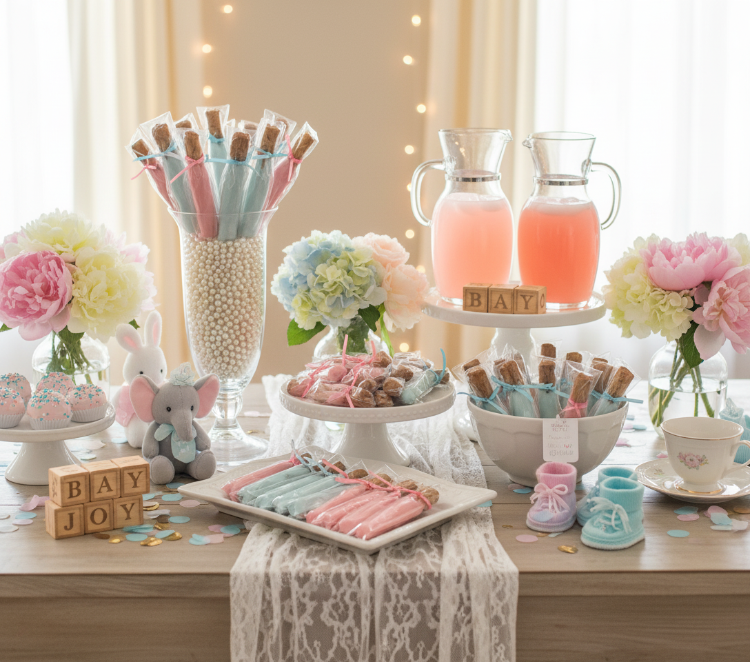 Baby Shower Pretzel Rods Baby Sprinkle