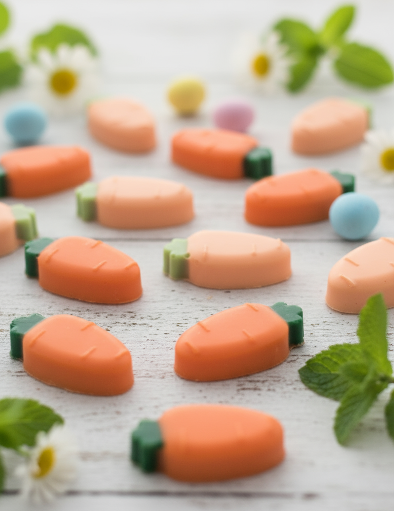 Chocolate Carrots close-up view