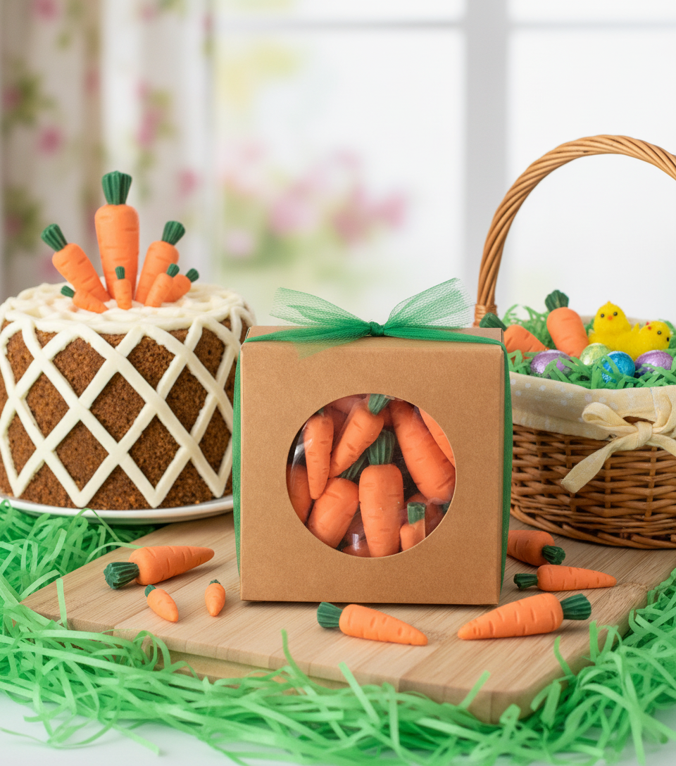 Chocolate Carrots Easter Display