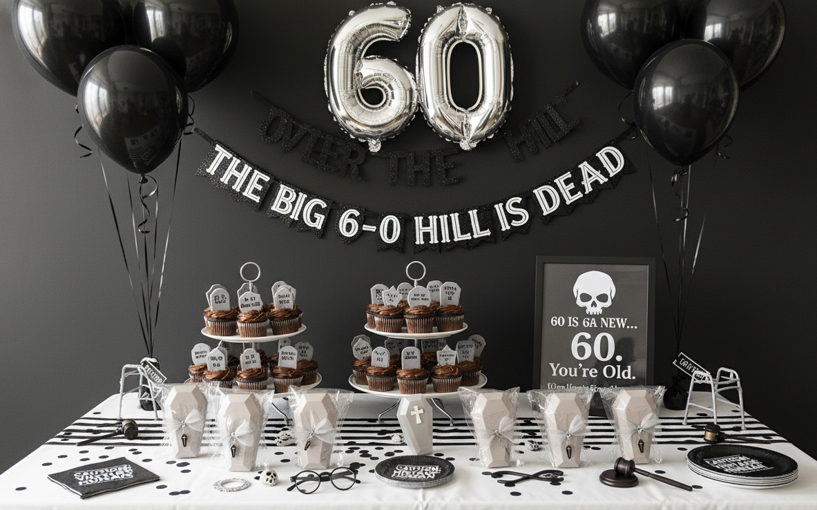 Chocolate Coffin 60th Birthday