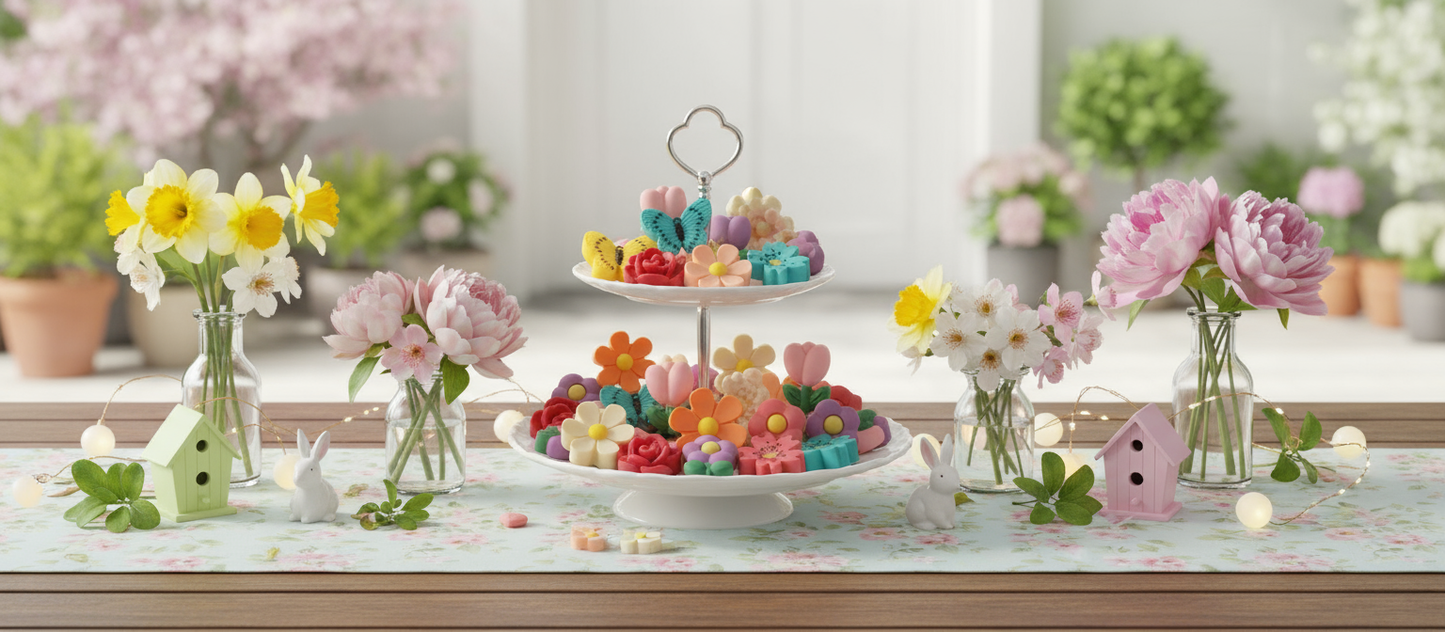 Chocolate Flower Garden Spring Party