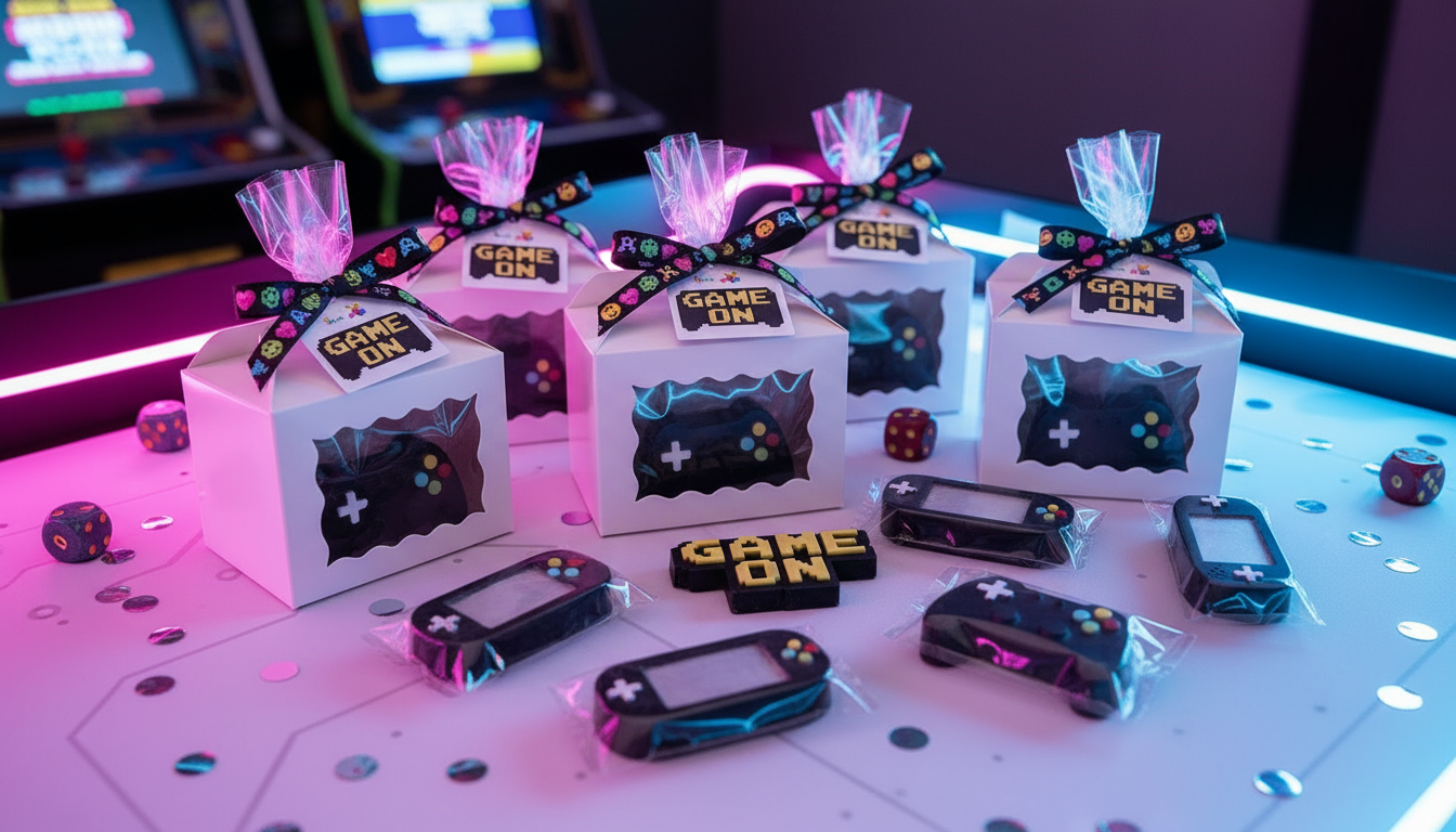 Chocolate Game Controllers Party Favors