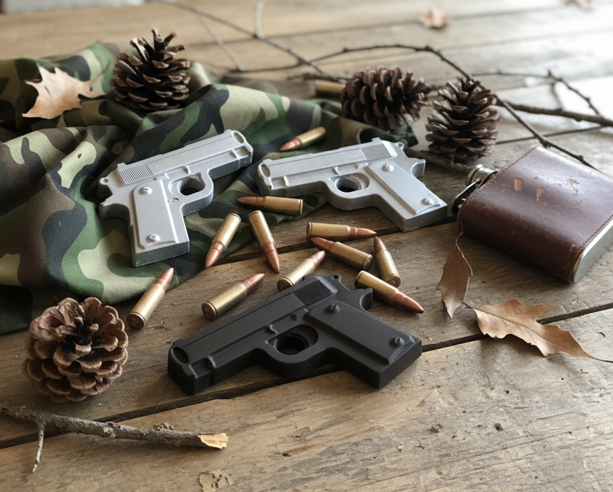 Chocolate Glock & Ammo Hunting Theme