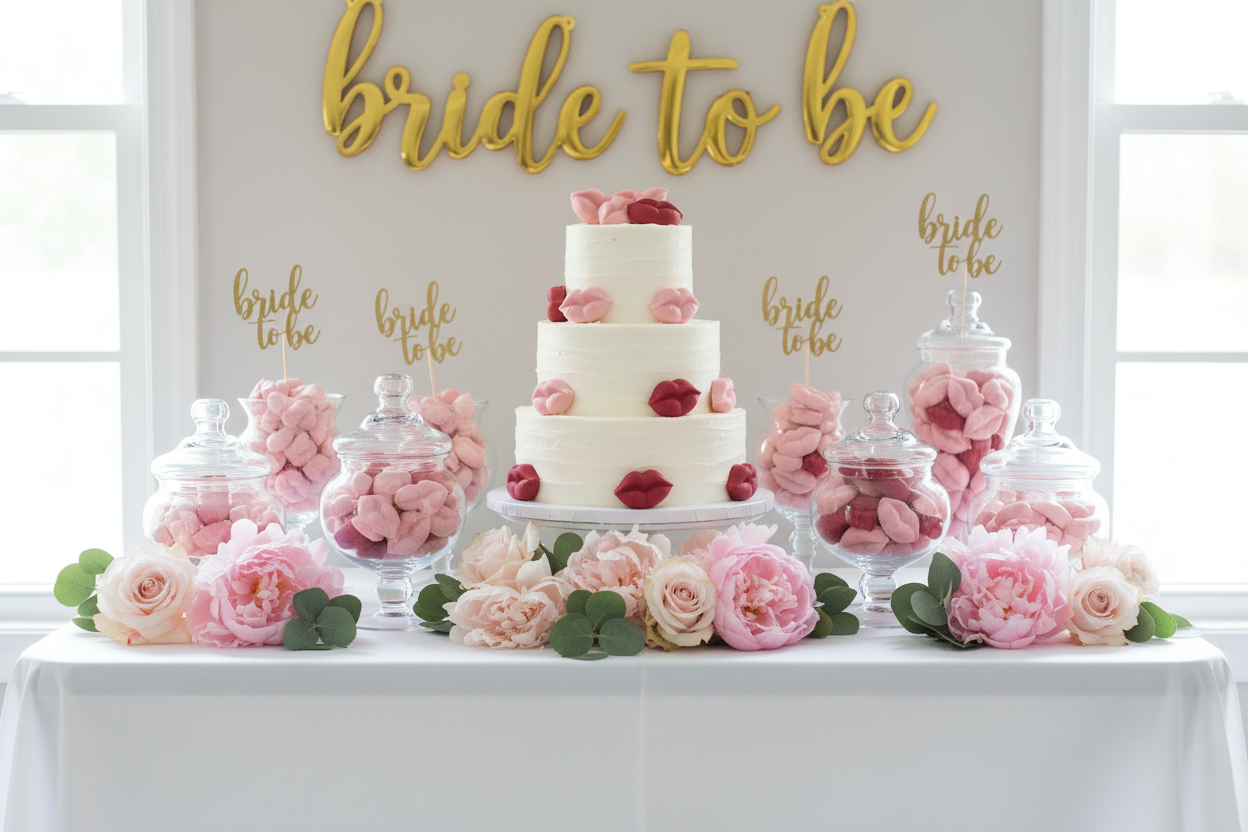 Chocolate Lips Bridal Shower