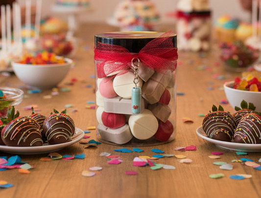 Chocolate Prescription Bottle Party