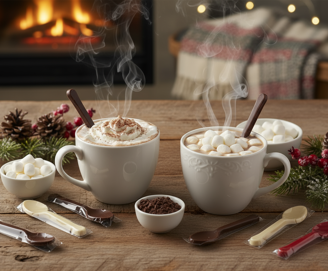 Chocolate Spoons Hot Cocoa
