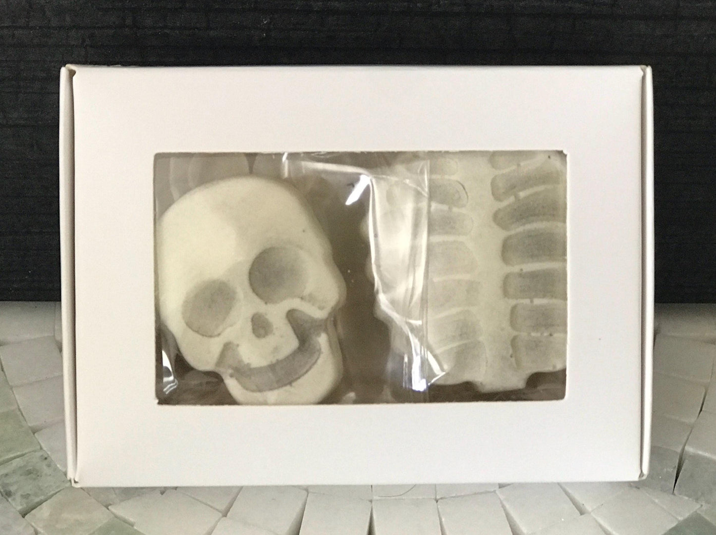 Chocolate Skeleton - Halloween Cake Topper & Party Favor