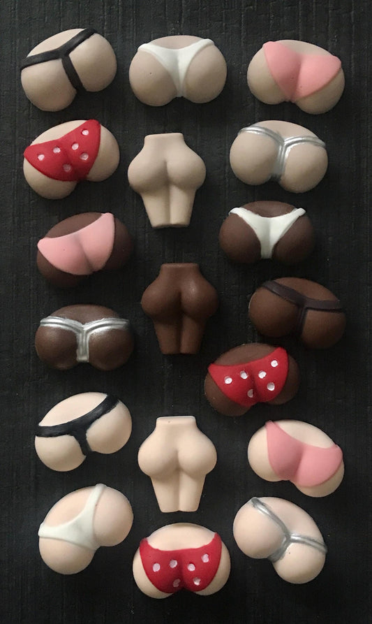 Chocolate Bums - Bachelorette Party Favors (6 or 12 Pack)