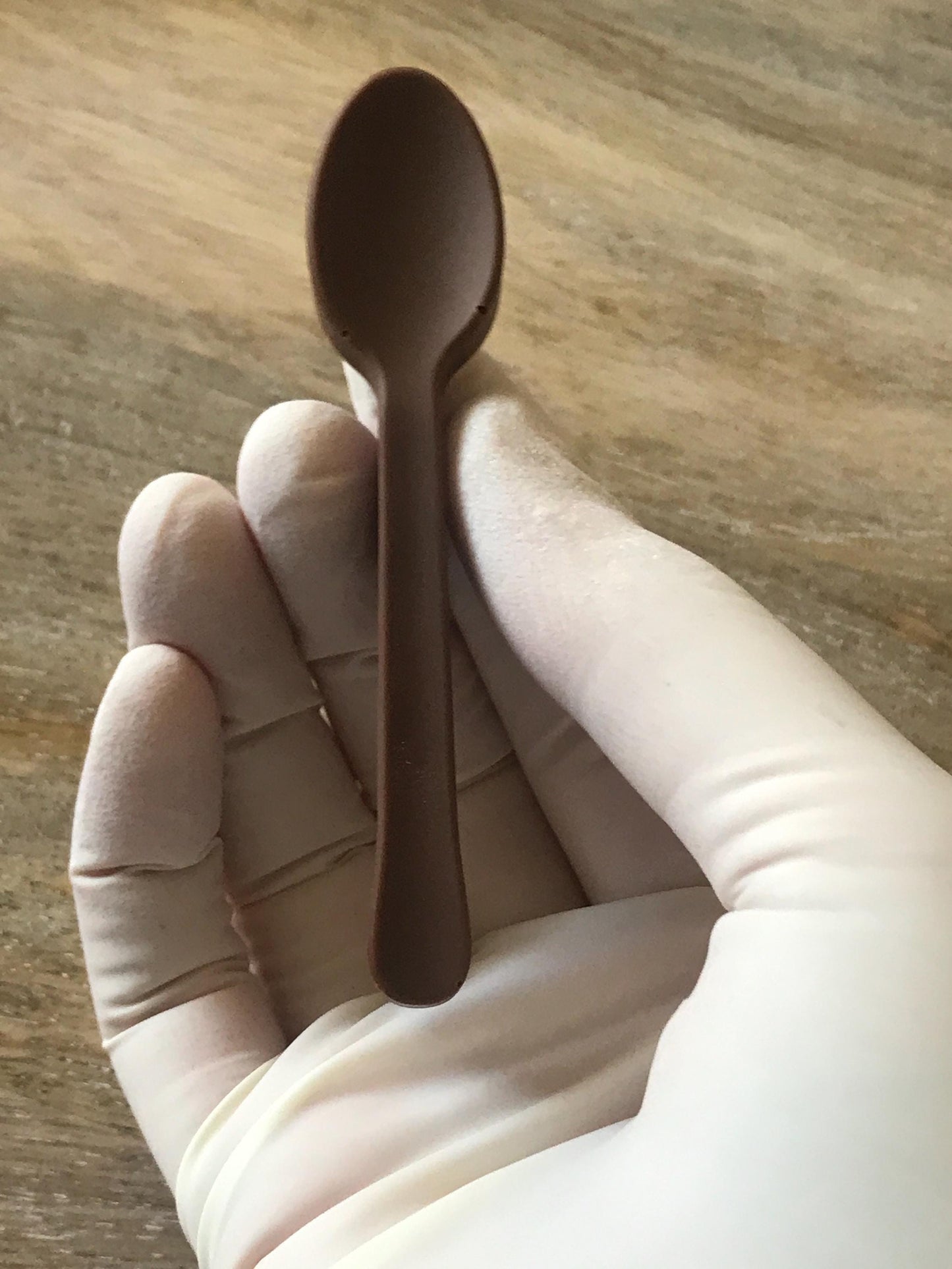Chocolate Spoons 12 Pack - Dessert Garnish & Hot Cocoa Stirrers