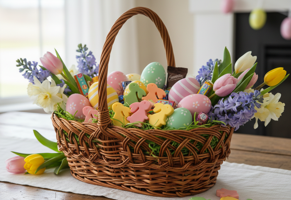 Easter Basket Display