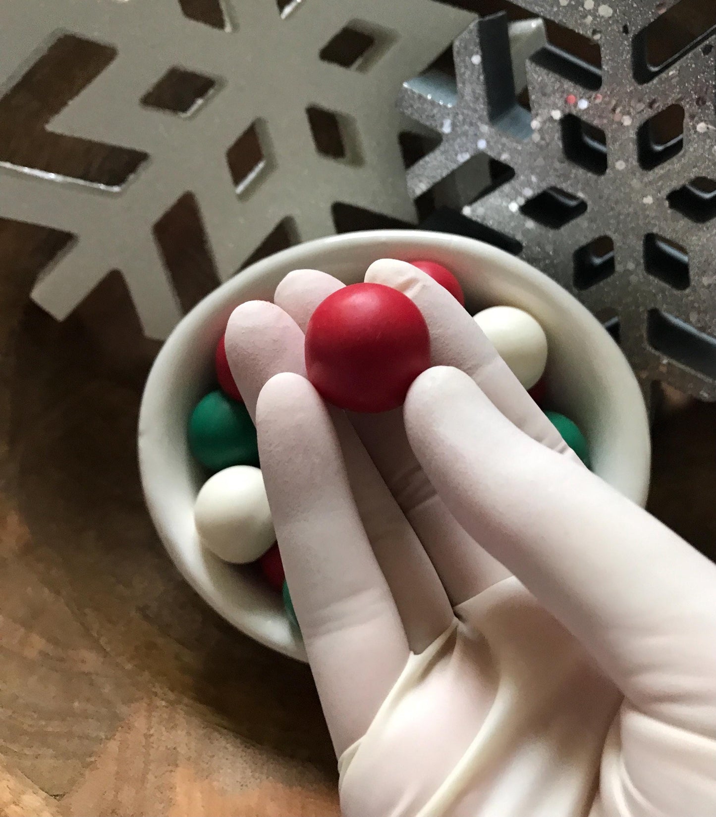 Christmas Mint Chocolate Balls