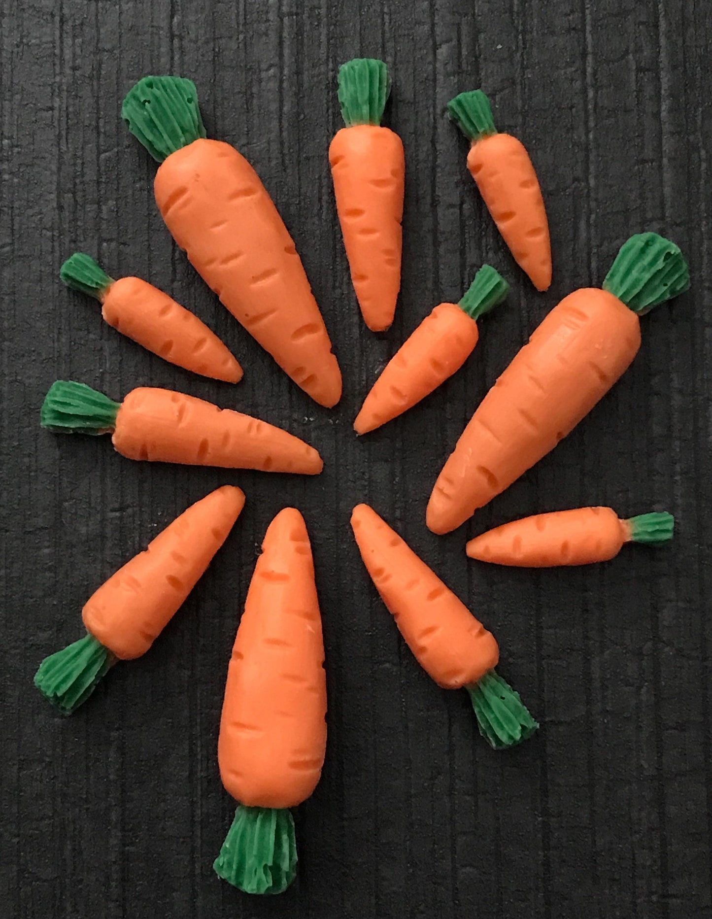 Chocolate Carrots 18 Pack - Easter Basket Fillers & Cake Toppers