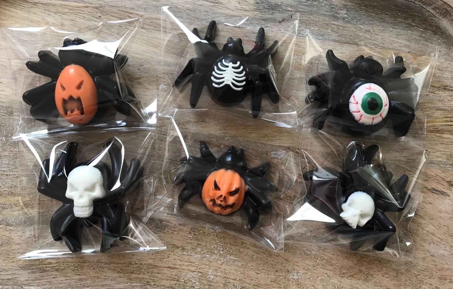 Chocolate Skeleton Spiders - Halloween Party Favors & Treats