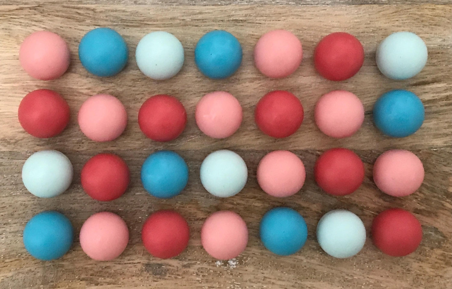 Baby Shower Chocolate Balls - Gender Reveal Party Favors 24 Pack