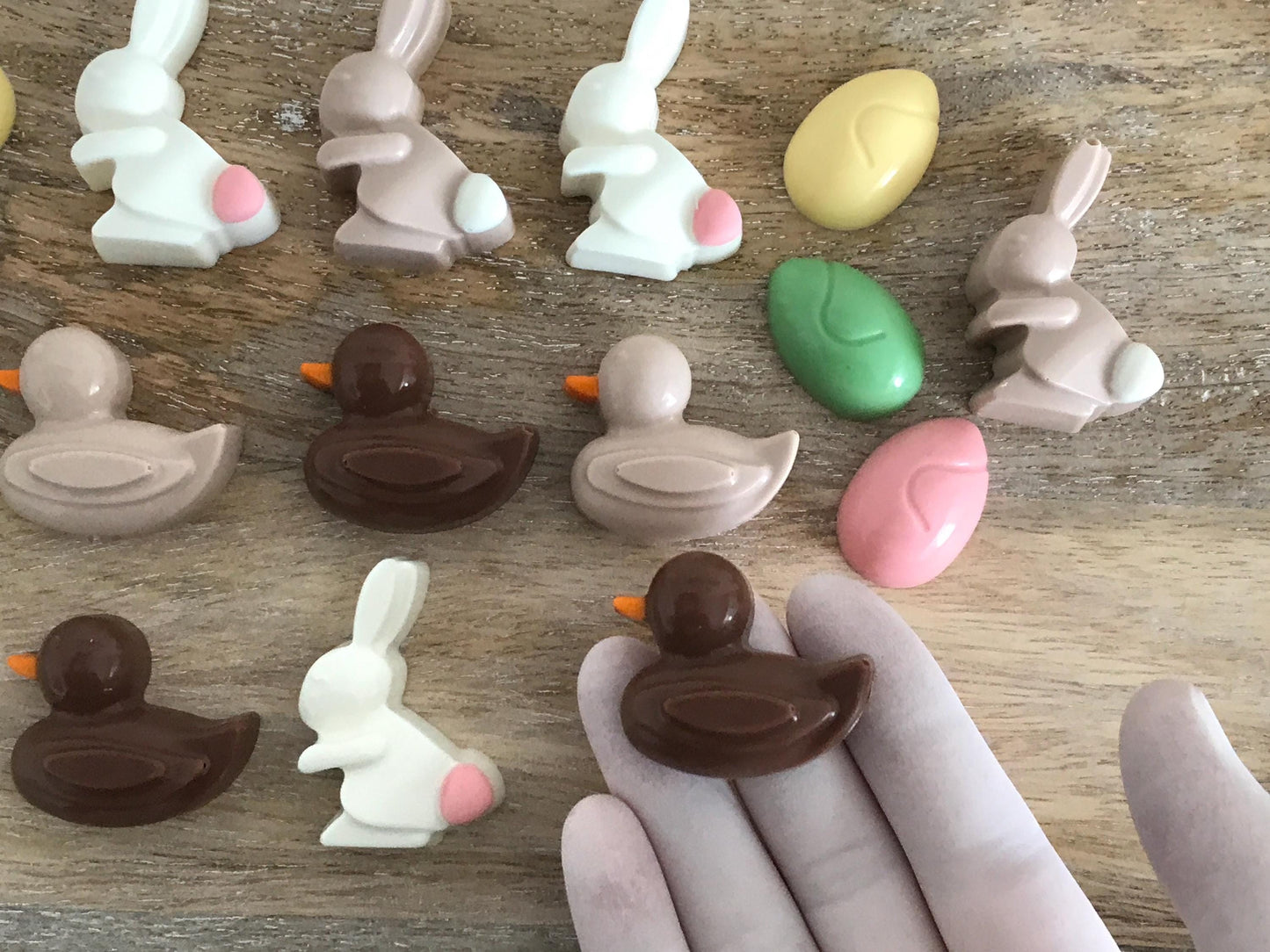 Easter Chocolate Bunnies Ducks Eggs Assortment - Spring Treats