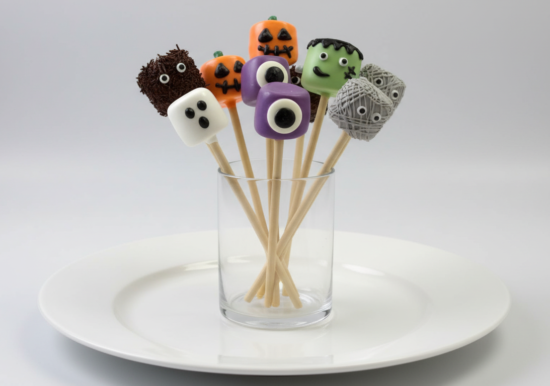 Monster Marshmallow Pops Clean Display