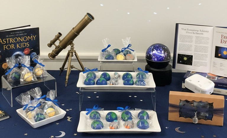 Space Chocolates Science Party